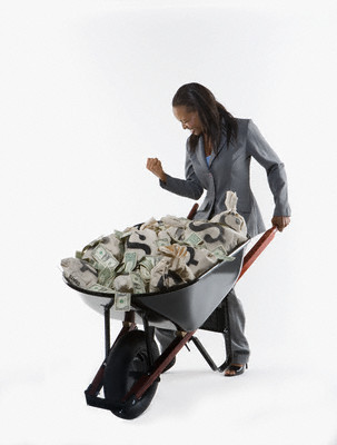 Rich woman
